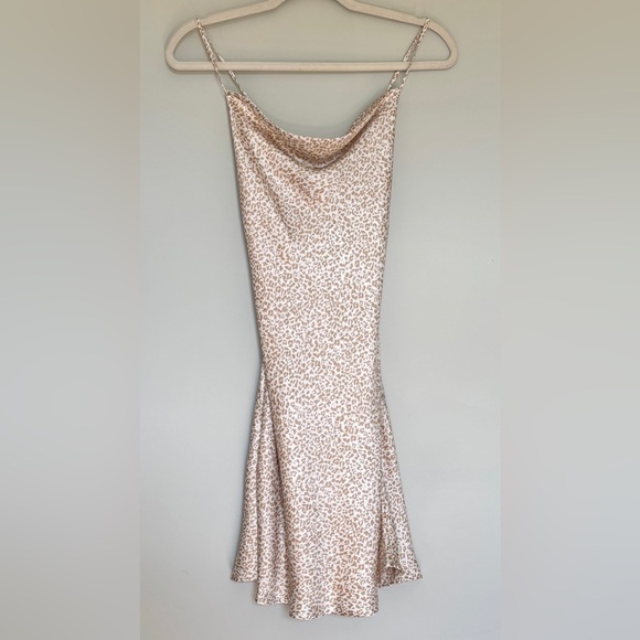 Abercrombie & Fitch Dresses & Skirts - Abercrombie‎ & Fitch Women's Size XS Slip Dress Leopard Cheetah Print Mini